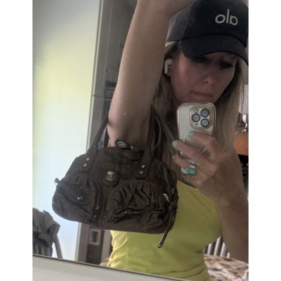 Botkier Bianca Leather Cognac Satchel Handbag Shoulder Boho Y2K Purse - Picture 7 of 7